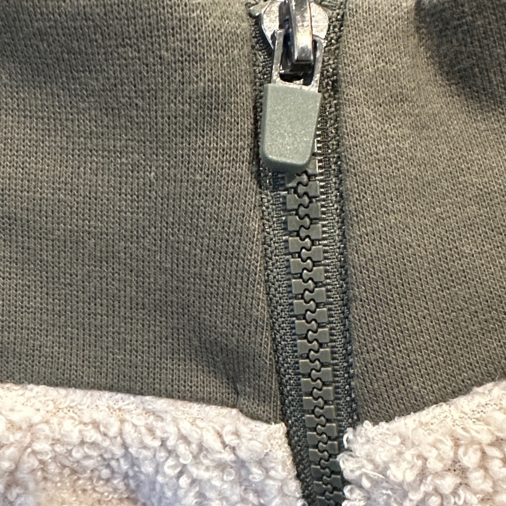 Fabletics Cozy Cream Quarter-Zip Sweater View 6